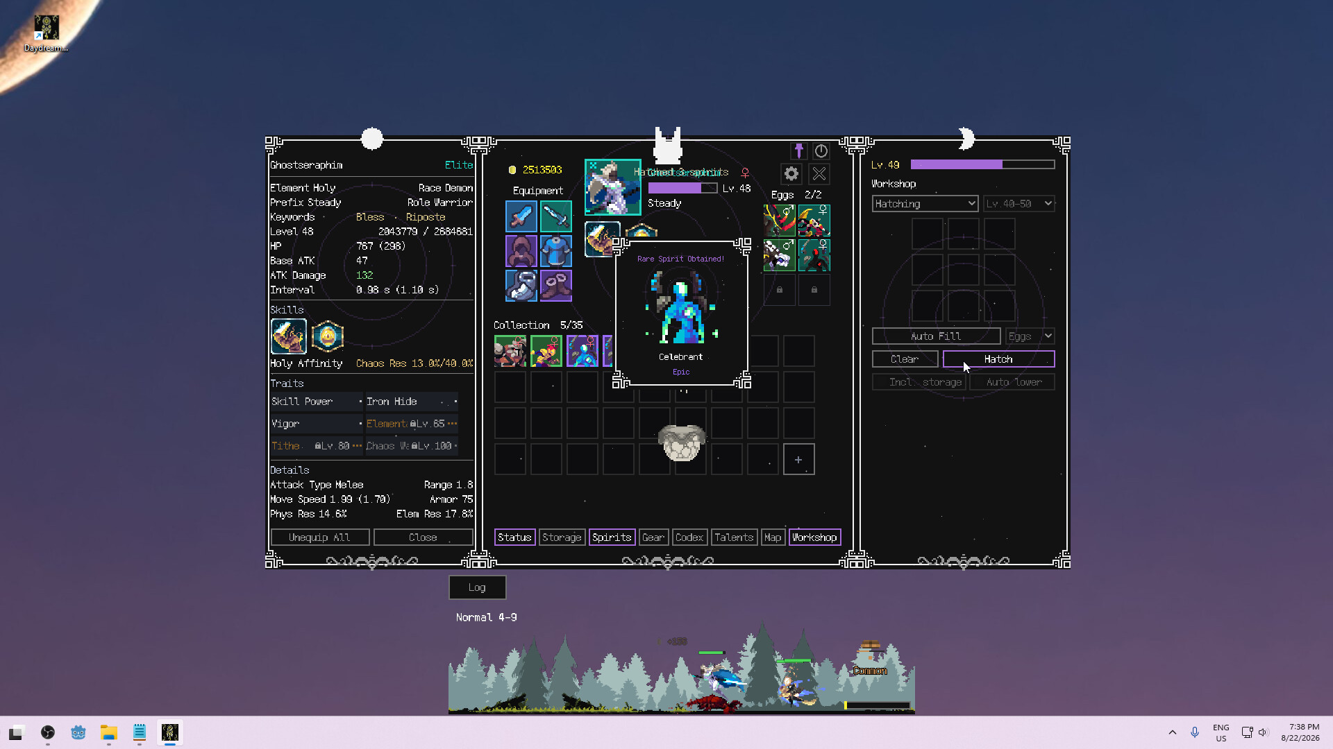 Daydream Cat: DreamSpirits Idle Adventure screenshot 2